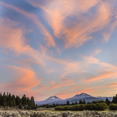 Sunset view at Indian Ford Meadow Preserve. Photo: John Williams.