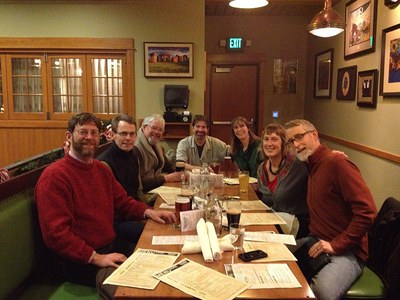 Founders of the Land Trust gather together in 2013. Photo: Land Trust.